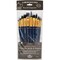 Royal & Langnickel(R) Black Taklon Value Pack Brush Set-12/Pkg